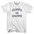 Champs vs Chumps Womens Cotton T-shirt - White