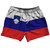 Slovenia Country Flag 5" Swim Shorts Made in USA - Blue Red White Slovenia Country Flag 5" Swim Shorts Made in USA - Blue Red White