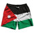 Jordan Country Flag 7.5" Swim Shorts Made in USA-Dark Green