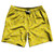 Ultras Banana Yellow 7.5" Swim Shorts Made in USA - Yellow