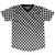 Ultras Micro Checkerboard Soccer Jersey - Black & White