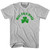 West Palm Beach Shamrock Womens Cotton T-shirt - Grey Heather
