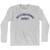 Skateboarding Addict Adult Cotton Long Sleeve T-shirt - Grey Heather