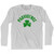 Providence Shamrock Cotton Long Sleeve T-shirt - Grey Heather