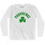 Providence Shamrock Cotton Long Sleeve T-shirt-White