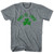 Port St. Lucie Shamrock Womens Tri-Blend T-shirt-Athletic Grey