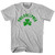 Philadelphia Shamrock Cotton T-shirt-Grey Heather Philadelphia Shamrock Cotton T-shirt-Grey Heather