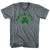 North Las Vegas Shamrock Tri-Blend V-neck T-shirt-Athletic Grey