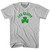 Las Cruces Shamrock Cotton T-shirt - Cool Grey
