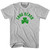 Long Beach Shamrock Youth Cotton T-shirt - Grey Heather