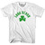 Long Beach Shamrock Youth Cotton T-shirt - White