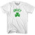 Joliet Shamrock Womens Cotton T-shirt - White