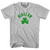 Hialeah Shamrock Cotton T-shirt - Grey Heather