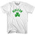 Hialeah Shamrock Womens Cotton T-shirt - White