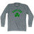 Hartford Shamrock Tri-Blend Long Sleeve T-shirt - Athletic Grey