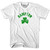 Hampton Shamrock Womens Cotton T-shirt - White