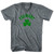 Fremont Shamrock Tri-Blend V-neck Junior Cut Womens T-shirt - Athletic Grey