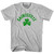 Gainesville Shamrock Womens Cotton T-shirt - Grey Heather