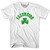 Escondido Shamrock Womens Cotton T-shirt - White