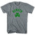 Denver Shamrock Womens Tri-Blend T-shirt - Athletic Grey