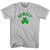 Downey Shamrock Womens Cotton T-shirt - Grey Heather