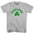 Cedar Rapids Shamrock Youth Cotton T-shirt-Grey Heather