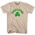 Cedar Rapids Shamrock Cotton T-shirt - Creme