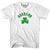 Burbank Shamrock Cotton T-shirt - White Burbank Shamrock Cotton T-shirt - White