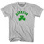 Burbank Shamrock Cotton T-shirt-Cool Grey
