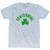 Centennial Shamrock Tri-Blend T-shirt-Athletic White