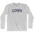 COHEN Adult Cotton Long Sleeve T-shirt - Grey Heather