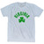 Virginia State Shamrock Tri-Blend T-shirt - Athletic White
