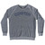 COMPTON Adult Tri-Blend Sweatshirt - Athletic Grey