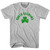 North Carolina State Shamrock Cotton T-shirt - Grey Heather