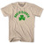 North Dakota State Shamrock Cotton T-shirt - Creme