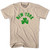 New York State Shamrock Cotton T-shirt - Creme