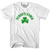 Pennsylvania State Shamrock Cotton T-shirt - White
