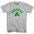 Arkansas State Shamrock Cotton T-shirt - Cool Grey