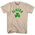 Alaska State Shamrock Cotton T-shirt-Creme
