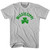 Mississippi State Shamrock Cotton T-shirt - Cool Grey