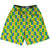Tribe Saint Vincent and the Grenadines Party Flags Lacrosse Shorts Made in USA - Blue Yellow