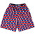 Tribe Laos Party Flags Lacrosse Shorts Made in USA - Blue Red