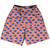 Tribe United States Party Flags Lacrosse Shorts Made in USA - Red