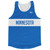 Minnesota Finish Line Running Tank Top Racerback Track and Cross Country Singlet Jersey Made In USA - Sky Blue