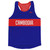 Cambodia Country Finish Line Running Tank Top Racerback Track and Cross Country Singlet Jersey Made In USA - Blue Red Cambodia Country Finish Line Running Tank Top Racerback Track and Cross Country Singlet Jersey Made In USA - Blue Red
