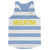 Argentina Running Tank Top Racerback Track and Cross Country Singlet Jersey Made In USA - Blue