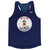 Virginia State Flag Running Tank Top Racerback Track and Cross Country Singlet Jersey Made In USA - Navy