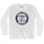 New York State Finals Track and Field Adult Cotton Long Sleeve T-shirt - White