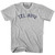 Tel Aviv Vintage Womens Cotton T-shirt - Grey Heather