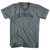 Jeddah Vintage Adult Tri-Blend V-neck Junior Cut Womens T-shirt - Athletic Grey